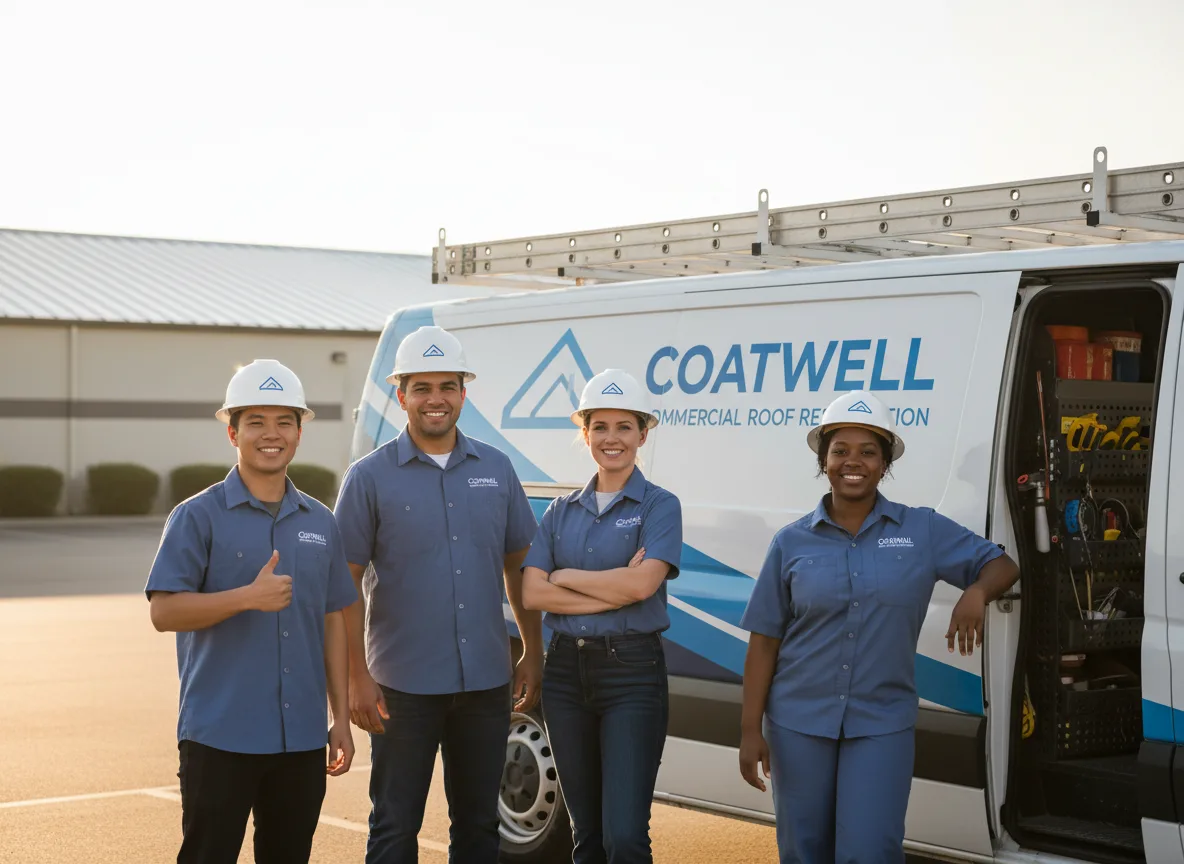 Commercial roof coating company in Warwick, ND